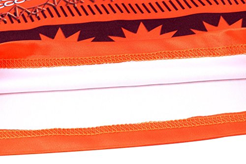 Okidokiyo Little Girls Princess Moana Costume Two-Piece Dress Up, Orange), 3 Years (Tag Size 100) #TOP4