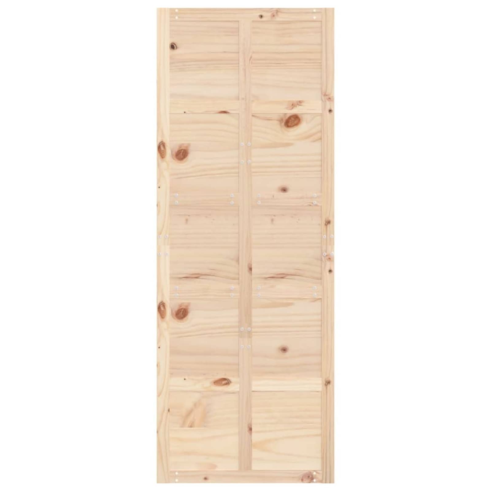 Tidyard Porta del Granaio,Porta Scorrevole in Legno,Porta Scorrevole Interna 80x1,8x214 cm in Legno Massello di Pino