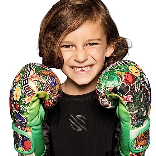 Gants de boxe enfants Sanabul Sticker Bomb pour l'entraînement au club