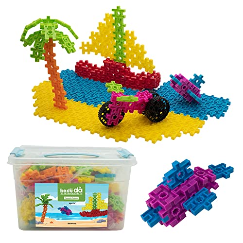 KADÜ DA Age 3+ Seaside Splash 226 Piece Kids Beginning Building Block Toy