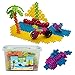 Incredibly Interconnectable Toys KADU DA Seaside Splash 226 Piece Set - STEM/STEAM Building + Construction Toy, for Open + Imaginative Play