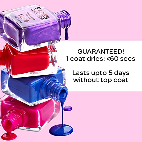 FACESCANADA Ultime Pro Splash Luxe Nail Enamel - Heliotrope (L13), 12ml | Glossy Finish | Quick Drying | Long Lasting | High Shine | Chip Defiant |... - Image 6