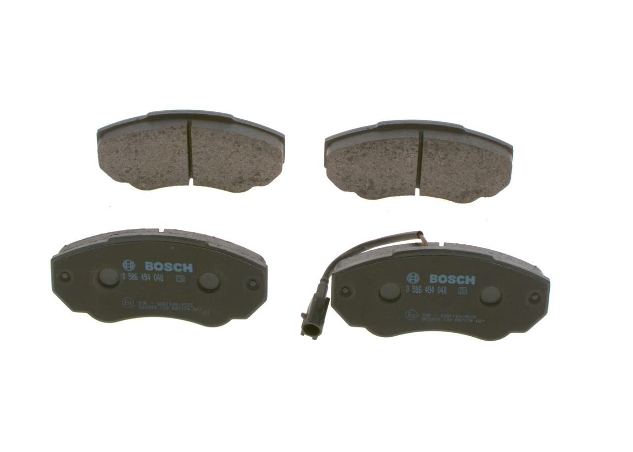 BOSCH Disc Brake Pad Set Front Fits Citroën Relay Fiat Ducato Peugeot Boxer