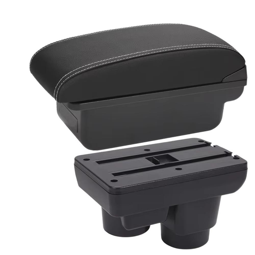 SXQPOCAR For Ford Fiesta 2011 Car Armrest Box Auto Center Console Storage Box Replacement Parts