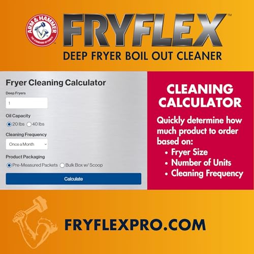 ARM & HAMMER FryFlex Professional Boil Out Deep Fryer Cleaner - 36 ct. (5 oz.) - image 7