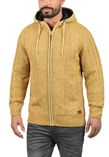 BLEND Galvan Cardigan con Cappuccio Giacca in