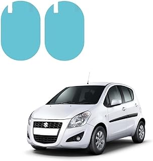 Car Side Mirror Protective Waterproof Anti-glare,Rainproof Anti-fog Film Set of 2 Pcs For Maruti Suzuki Ritz-picture-29