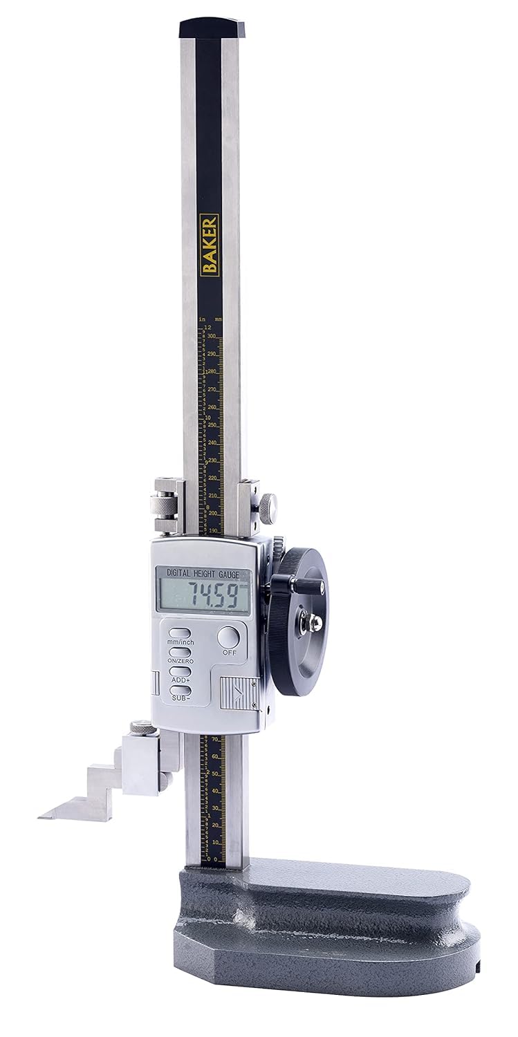 Perfect Tools Center Baker Digital Height Gauge (DH300_0-300 mm/0-12")-image-35