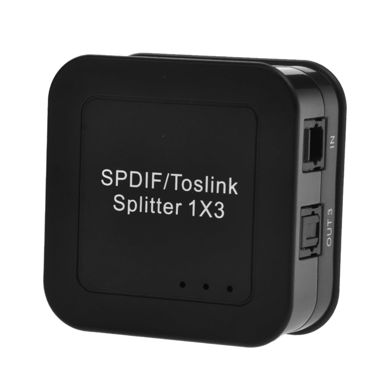 Mikikit 2 Pezzi 1 3 Sdoppiatore Audio Ottico Digitale Splitter 1 Su 3 Splitter Spdif/ 1x3 Interruttore Sdoppiatore Interruttore Spdif Numero