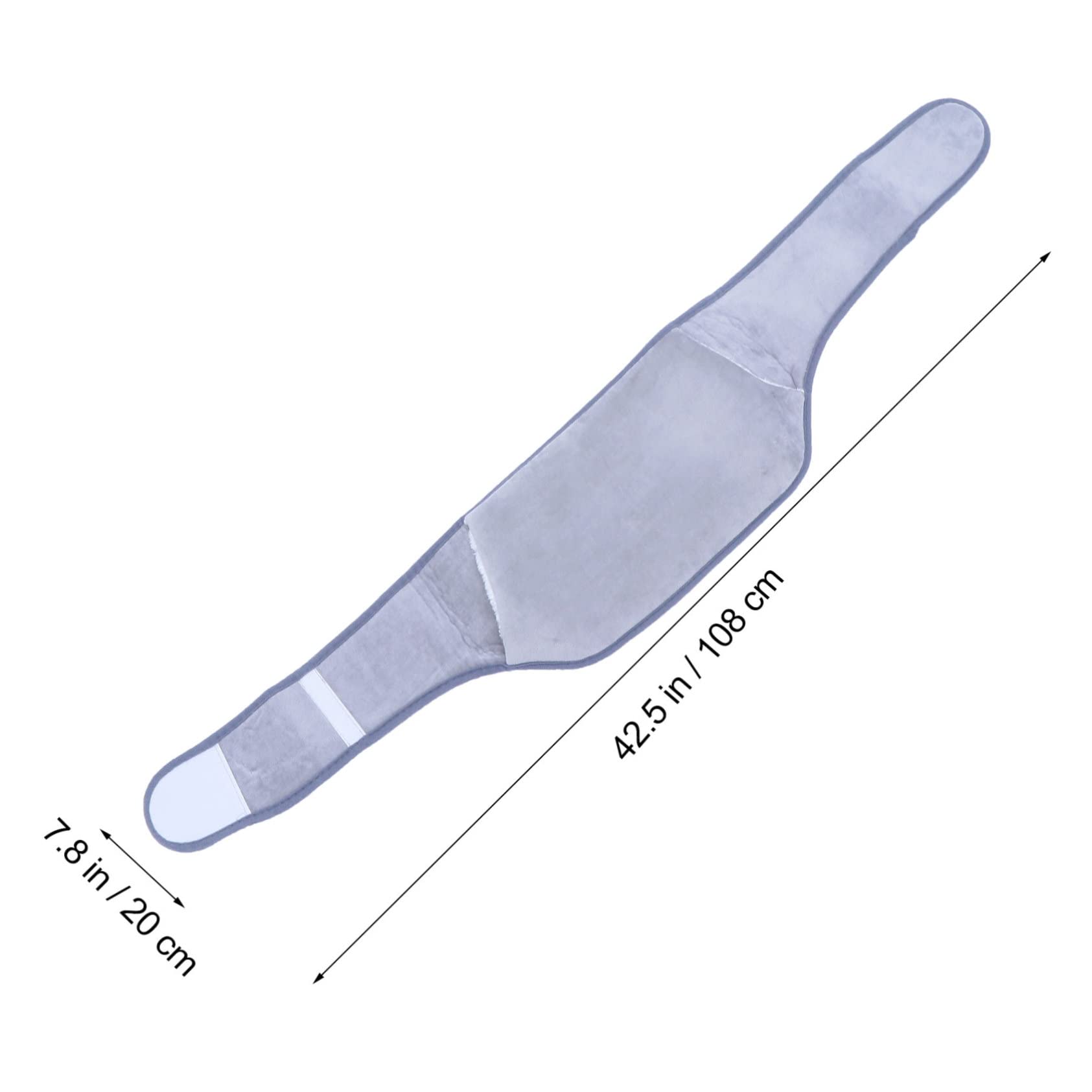 KOMBIUDA Elastic Heating Belt Lumbar Support Sacroiliac Belt Waist Support Comfortable Back Brace for Weightlifting