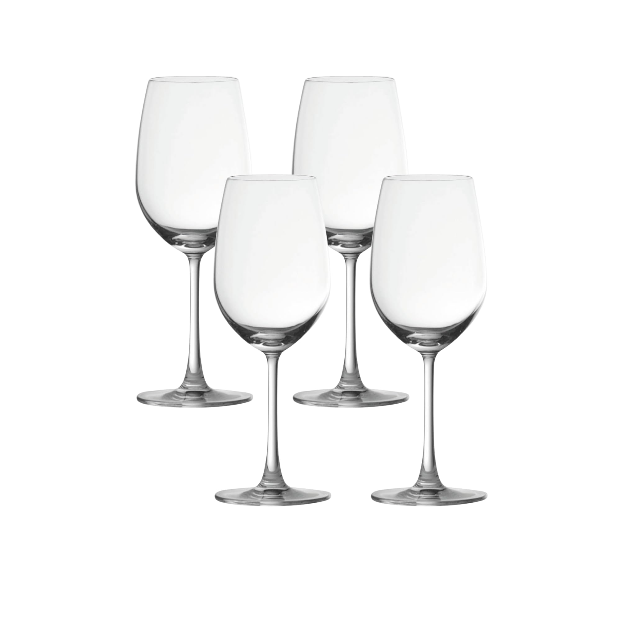 Ocean by Anchor Hocking Matera White Wine Glasses (4-Pieces), 14-ounce, dishwasher safe