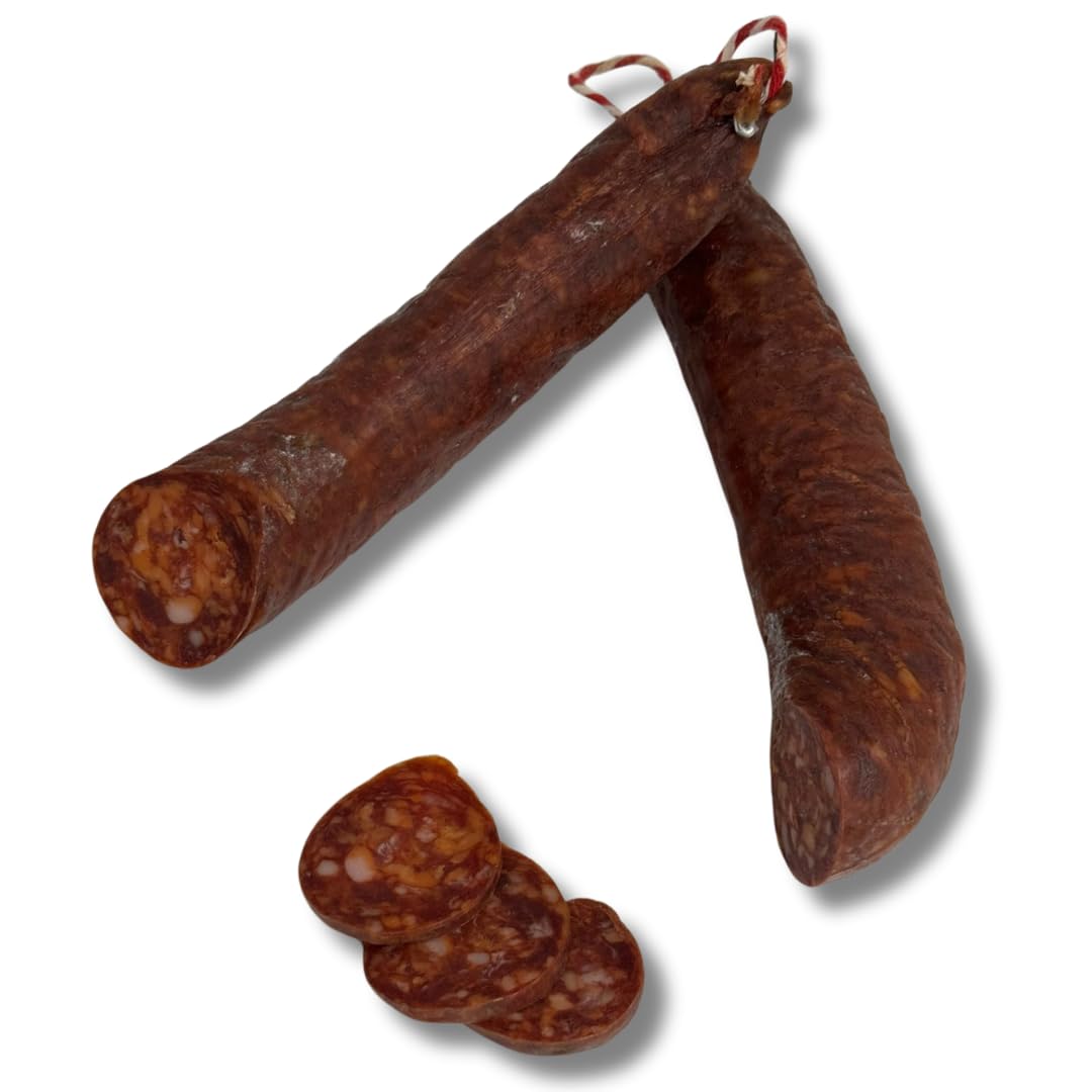 Chorizo Ibérico de Herrradura 350g Embutido Tradicional Extremadura Envasado al Vacío