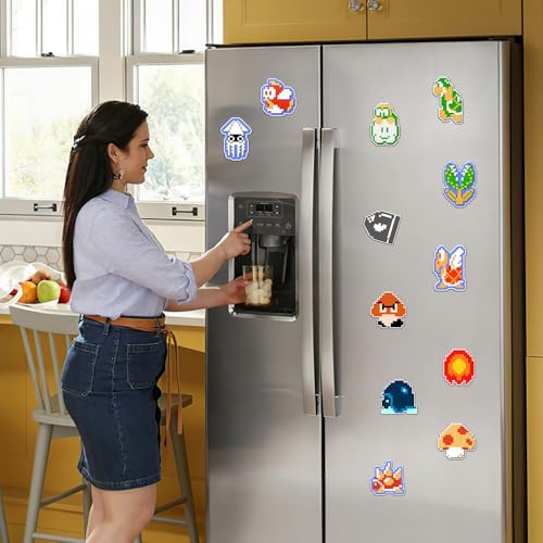 Imanes decorativos de pvc para frigorífico - 12 unidades miniatura 5