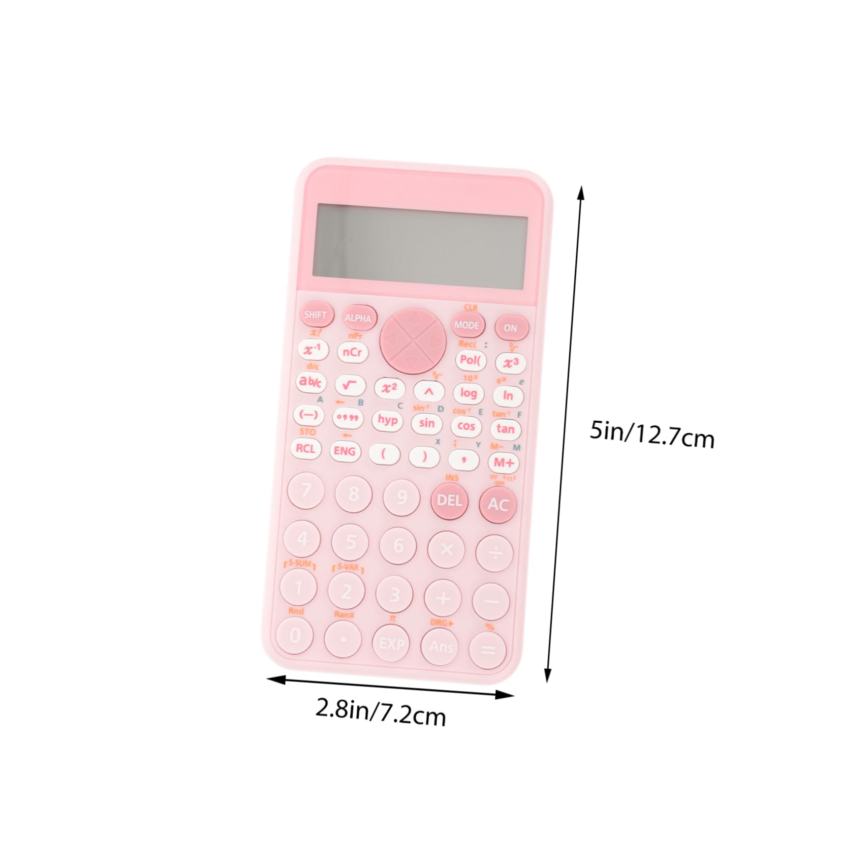 3 Pièces Fonction Calculatrice calculatrices scientifiques Scientifique Piles calculateur de Fonctions Comptable de Bureau Rose SEWACC