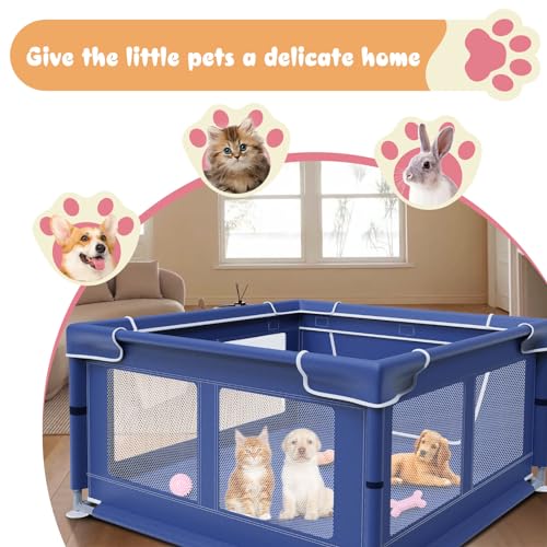 Besuhot Dog Playpen 42 × 42 Inch, Puppy Playpen With Gate For Puppies thumb #6