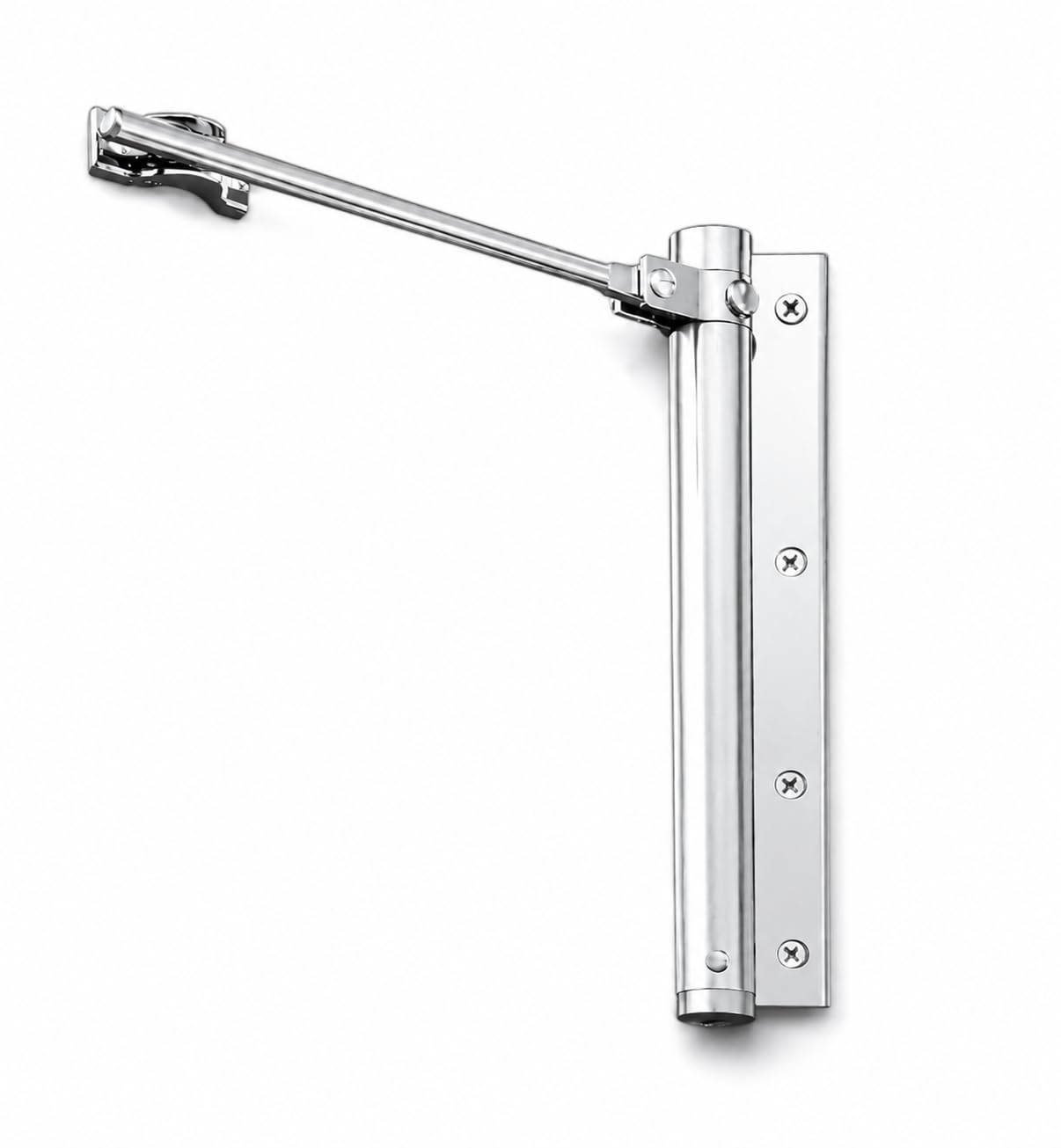 Gripfit Automatic Spring Door Closer | for Home & Office use | Self Closing Adjustable SS Finish Door Closer | Pack of 1