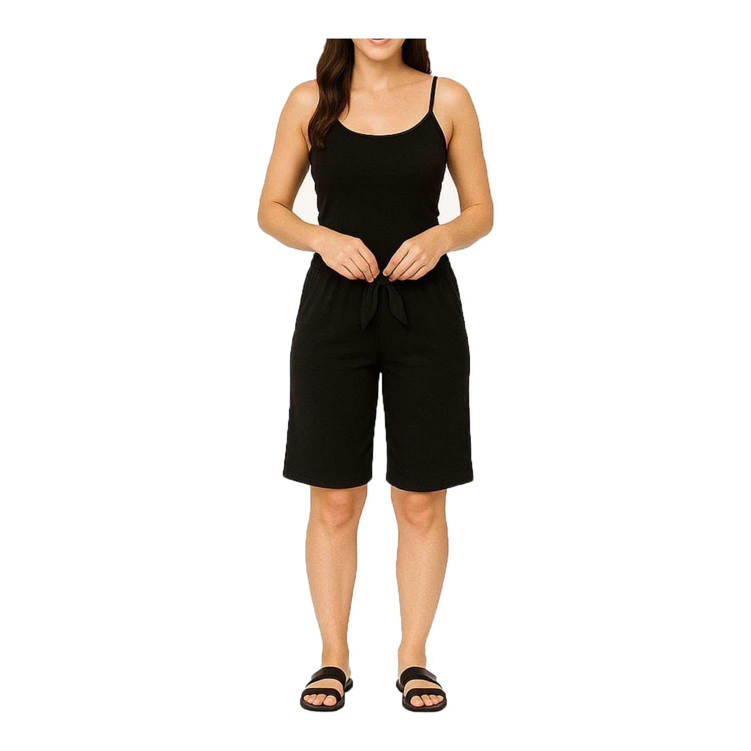 Womens Shorts for Girls Black 1Pack-picture-28