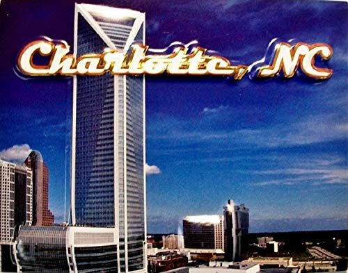 Charlotte NC Fridge Magnet
