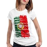 Trendiges Damen T-Shirt mit originellem Druck und figurbetontem Schnitt