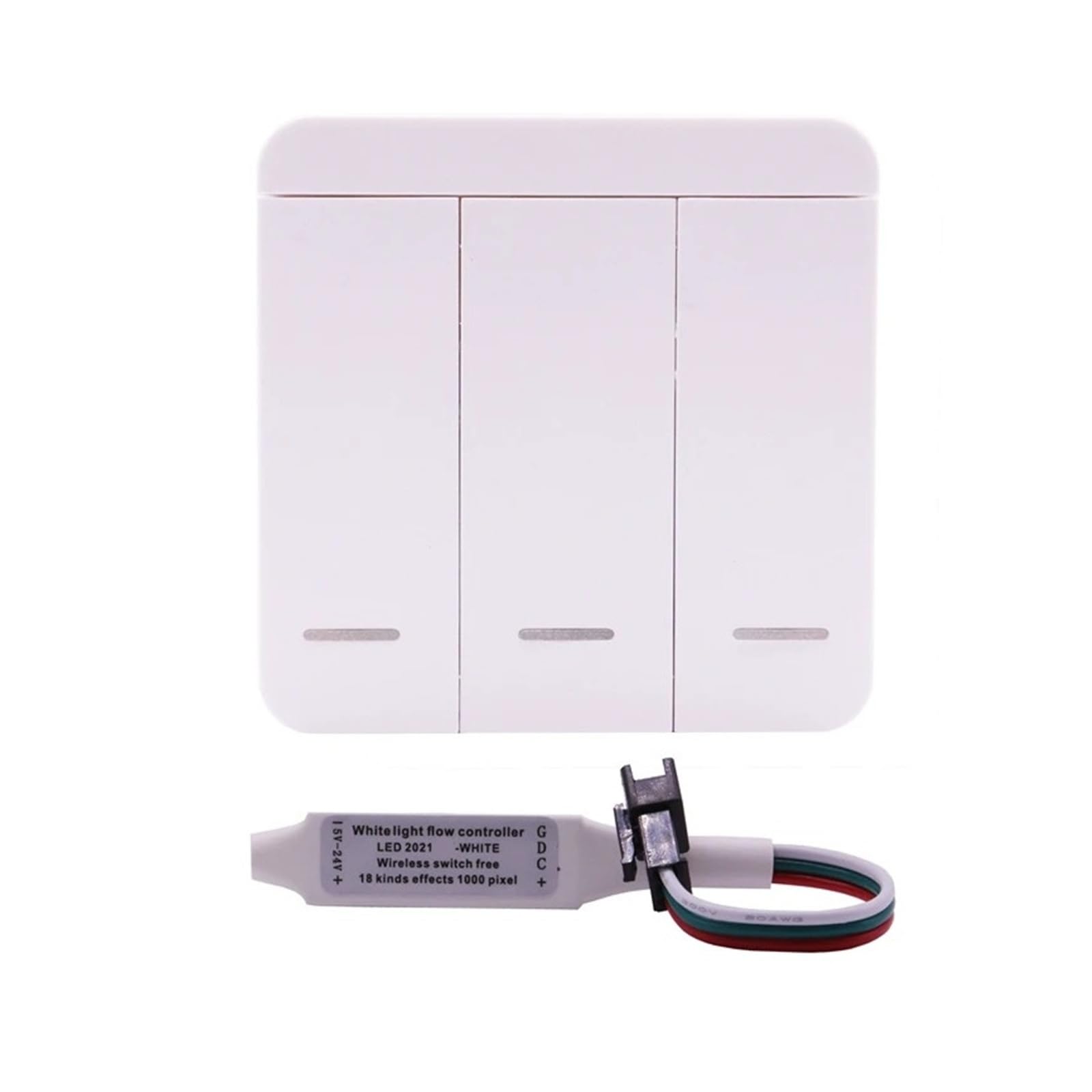 Contrôleur LED DC24V blanc boîtier robuste haute performance - 2