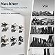 Bingyouth Schuhregal zur Wandmontage Schwebend Wandhalter Metall Schuh Regal Display Schuhablage Schuhregal Ausstellungsständer für Wohnzimmer Schlafzimmer Display Riser Schwarz 2 Stück