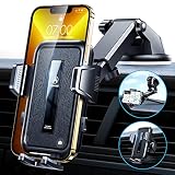 VANMASS High-end Max Upgrade Car Phone Holder【Large Phone & Thick Case Friendly】 Super Suction Mobile Automobile Cradle Van Dashboard Windscreen Vent Mount for iPhone 17 Pro Max 16 15 14 13 Samsung