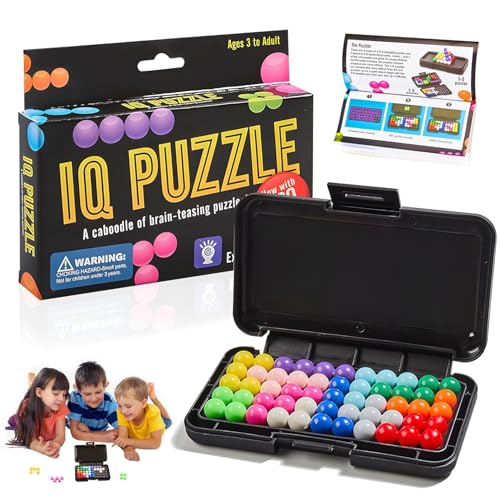 Mailfull IQ Puzzle 3D Logikspiele zur Entspannung und Dekompression Puzzle Game with 200 Challenges Geschenk für 7+ Jahre