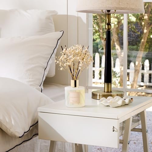 Cocorrína Reed Diffuser Set, Clean Linen 6.7 fl oz Scented Diffuser with Sticks Home Fragrance Reed Diffuser for Bathroom Shelf Decor - 4