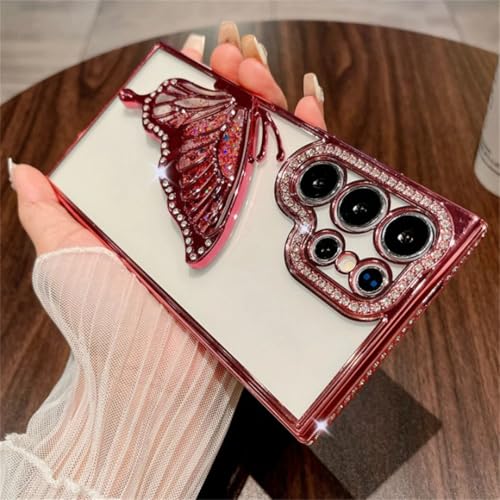 Coque Samsung A13 4G paillettes rose évite les rayures protection élégante