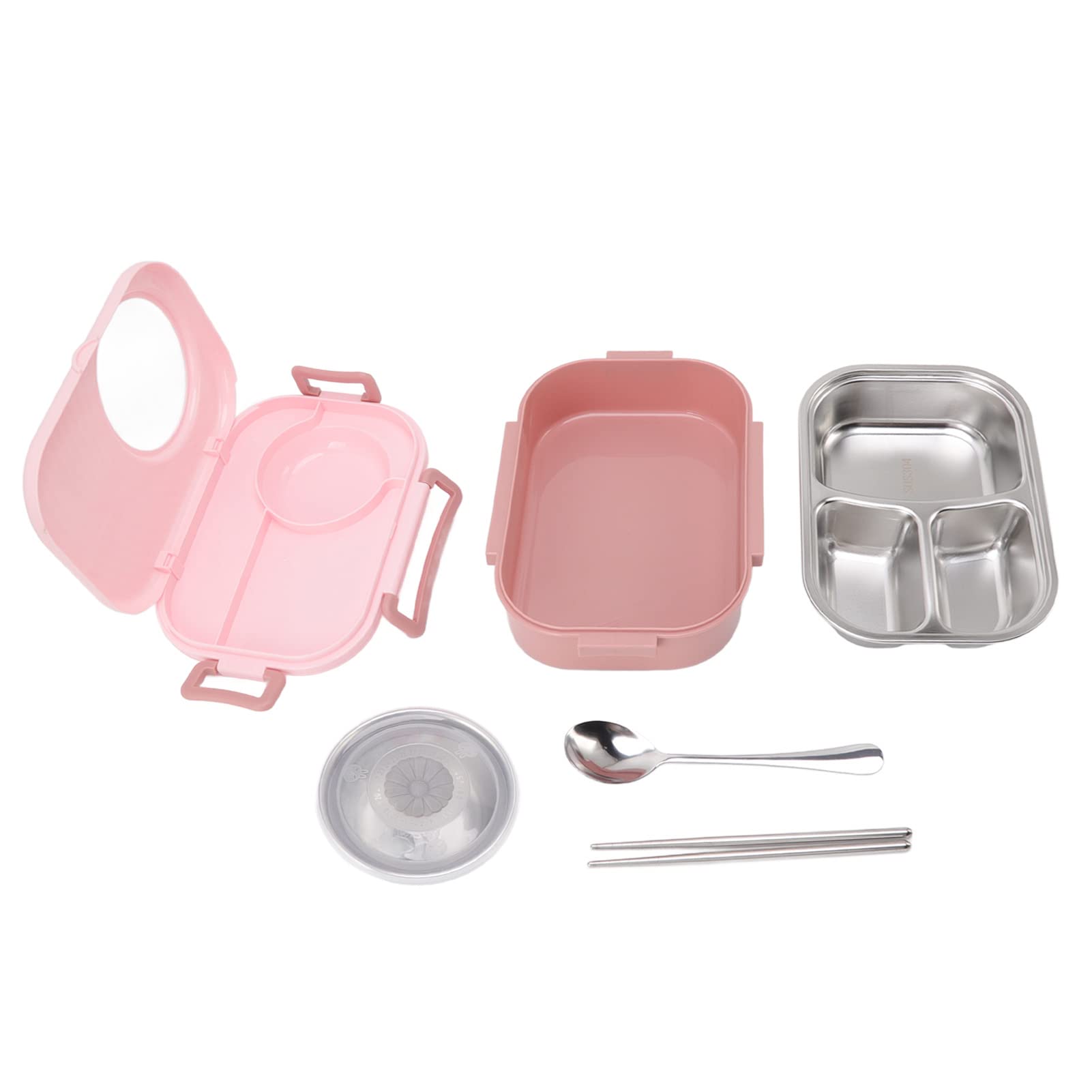 Boîte à lunch en acier inoxydable Nikou double couche 1450ml