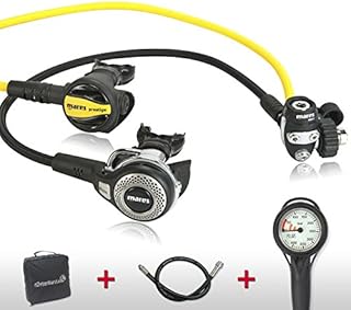 Mares Abyss 52 Erogatore di ossigeno per sub, Testato e montato, facile respirazione