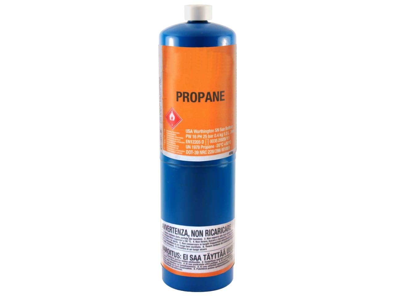 Faithfull Propane Gas Cylinder Cga600 Fitting