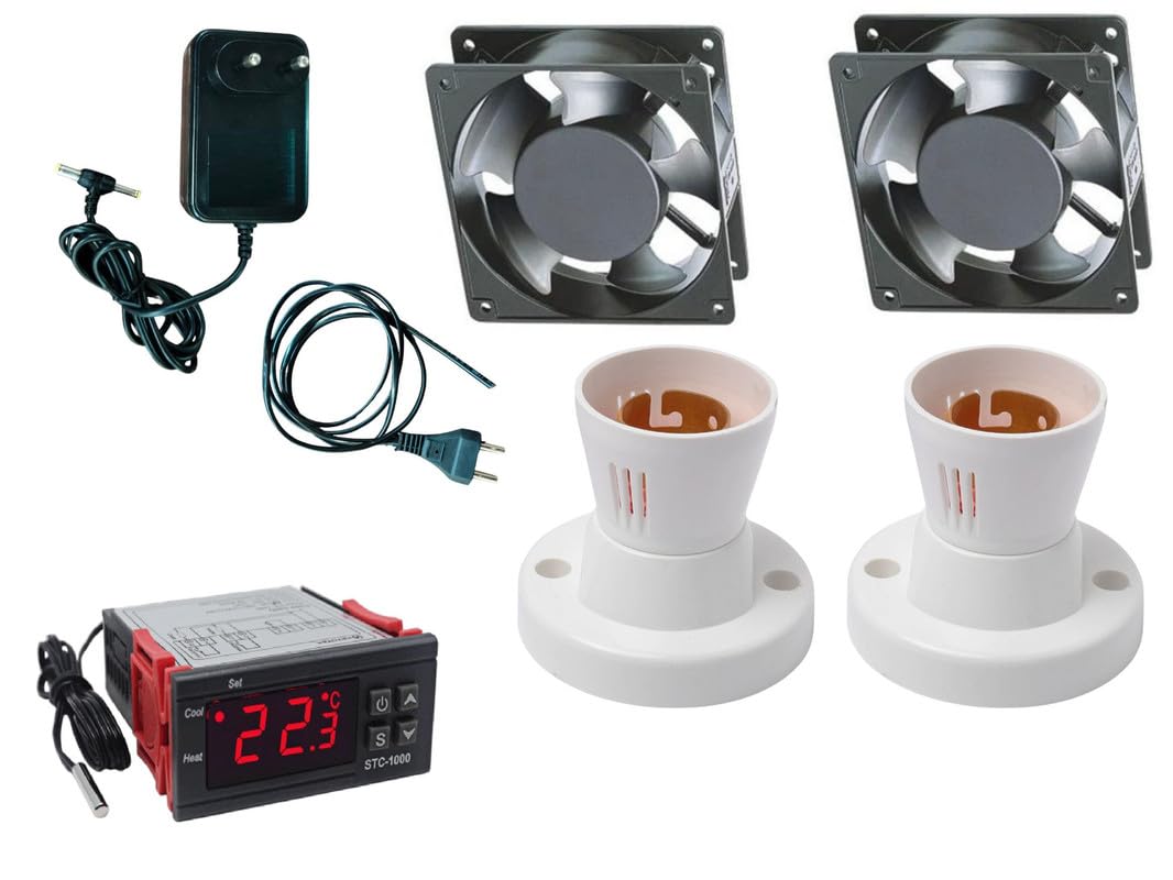 HUMBE&CO-STC 1000 humidity temperature controller 2 FAN 1 ADAPTER 2 hodler 1, 2 pin-image-20