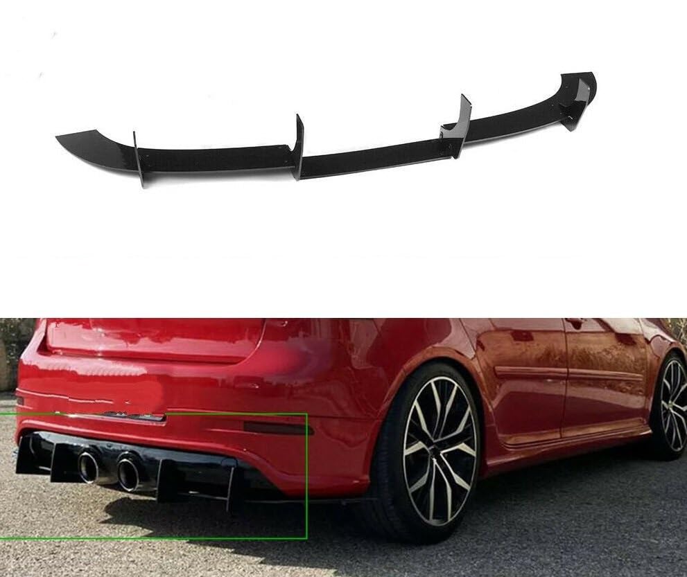 Splitter de pare-chocs arrière pour voiture VW Golf 5 R32 2005-2009 JUNOOS - 5