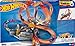 Hot Wheels Track Set Spin Storm, 3 Intersections for Crashing & Motorized Booster, 1:64 Scale Toy Car (Amazon Exclusive)