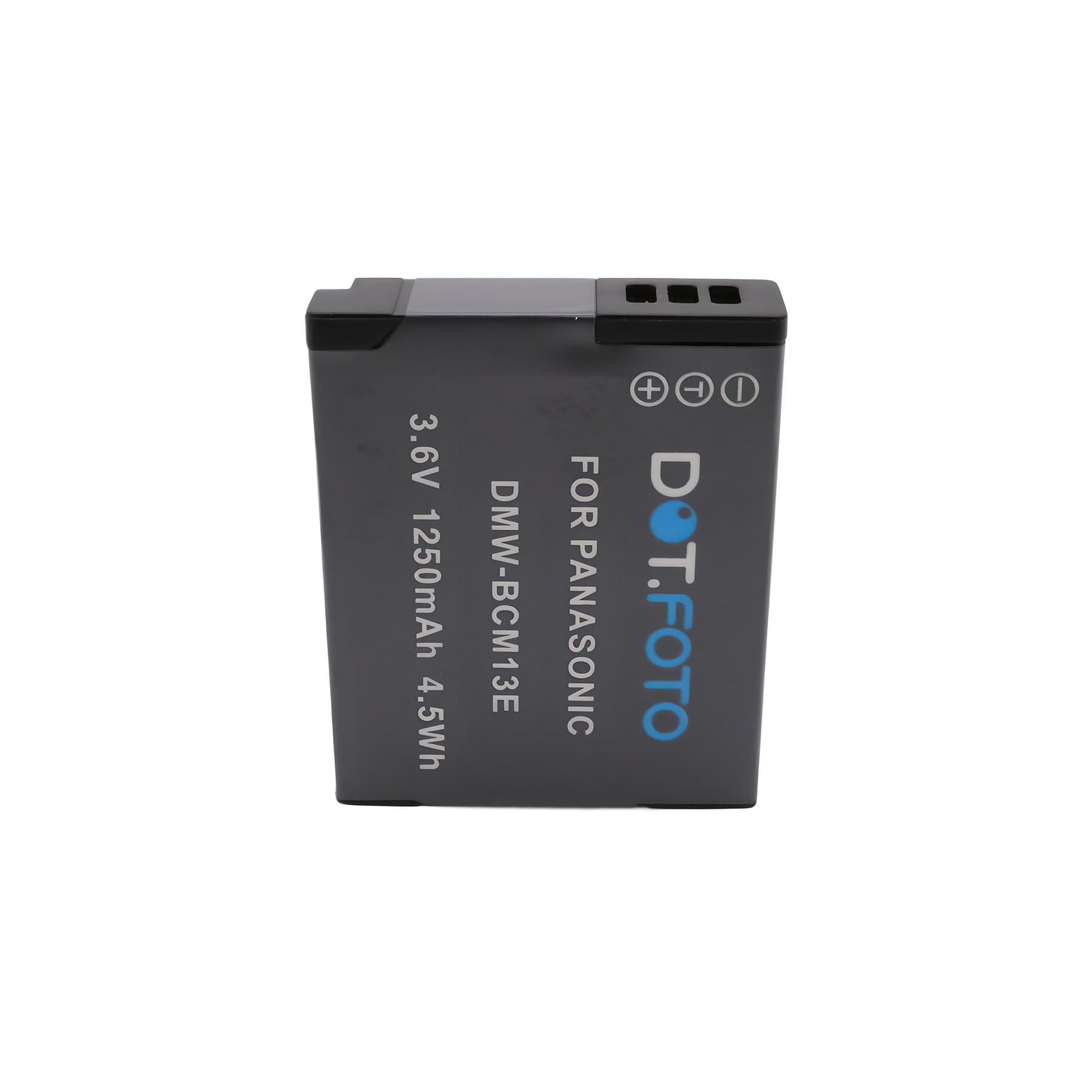 2 x Dot.Foto DMW-BCM13, DMW-BCM13E Premium 3.6v / 1250mAh Kompatibelt Batteri för Panasonic Lumix DMC-FT5, FT6 / LZ40 / TZ37, TZ40, TZ41, TZ55, TZ56, TZ57, TZ58, TZ60, TZ61, TZ70, TZ71 / DC-FT7
