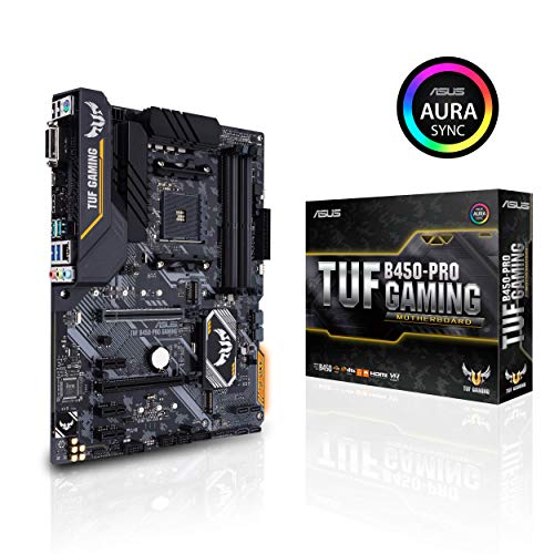 Asus TUF B450-Pro Gaming Motherboard (ATX) AMD Ryzen 3 AM4 DDR4, HDMI, Dual