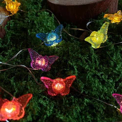 KEPABIGLE String Lights, 10ft String Light with 30pcs LED Shaped Bulb Battery Operated Fairy Lights...
