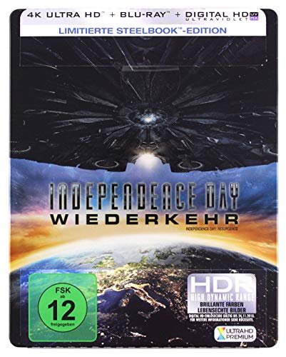Independence Day 2: Wiederkehr – 4K Steelbook (UHD + Blu-ray Disc)