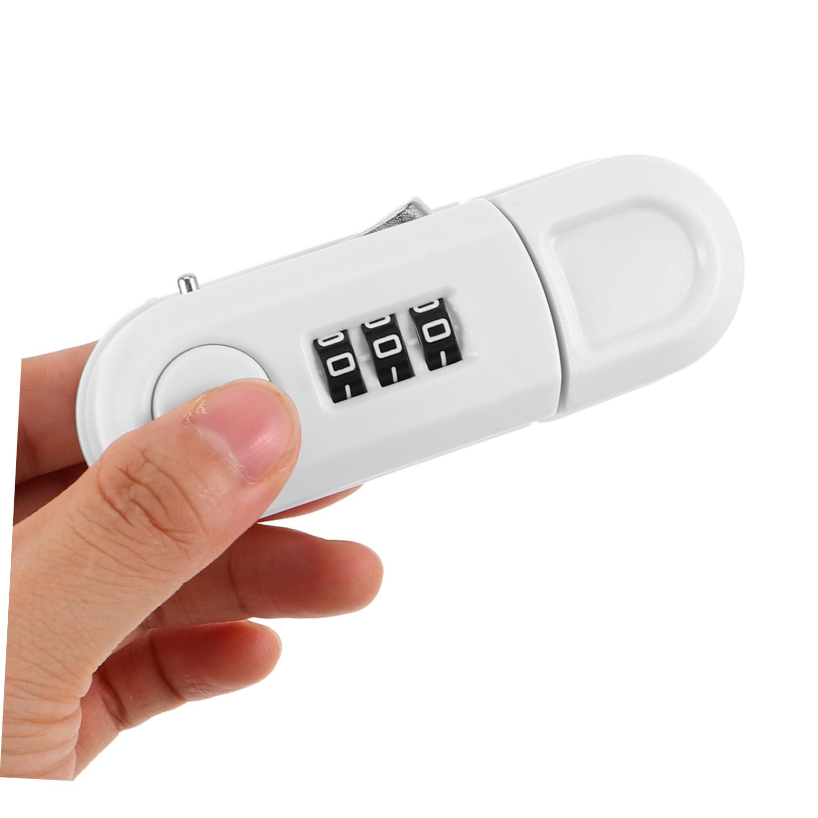 Cerradura de Seguridad para 2 Unidades, sin Taladro Combinación, Color, Pestillo para Puertas de Armario y Refrigerador, Protección Infantil para Cocina Segura