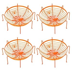 Fowspvzn Spinnennetz Bonbonservierer 4 Stück