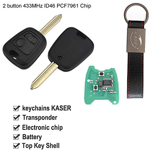 KASER Chiave Telecomando Elettronica 2 Tasti