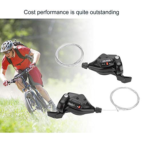 Dilwe Deragliatore per Bicicletta,1 Paio deragliatori per Bici, 3x7 / 8/9 velocità Sinistra/Destra Accessorio Cambio Cambio per Bicicletta