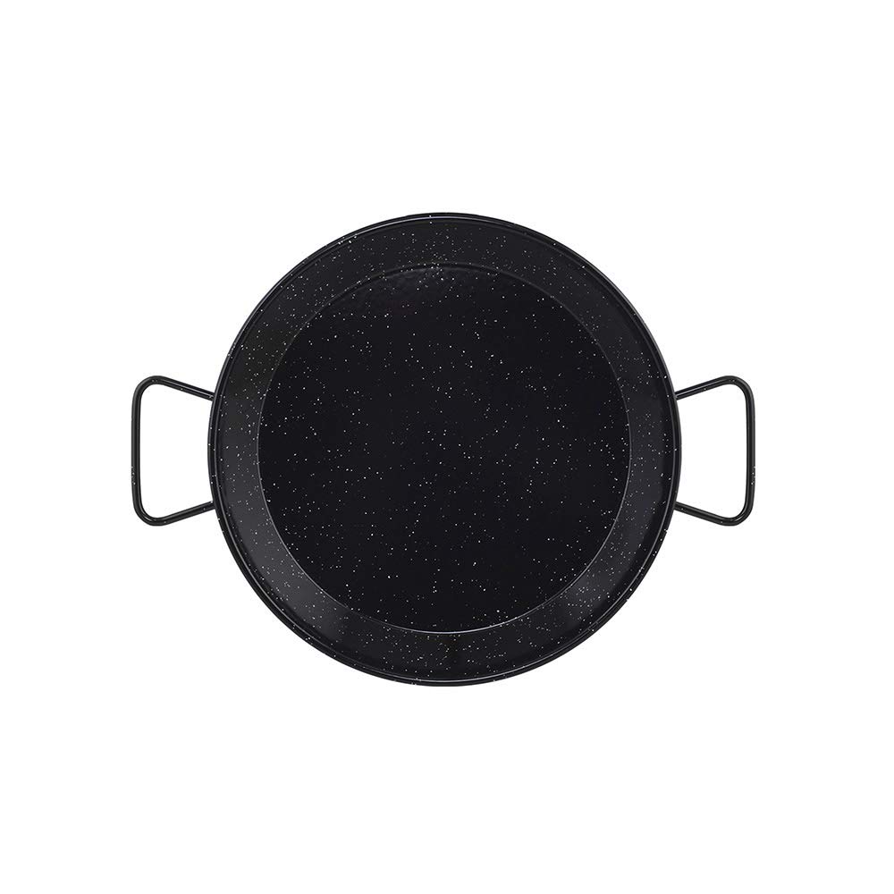 Metaltex 7398180000 Paella pan Enamelled Steel,Black