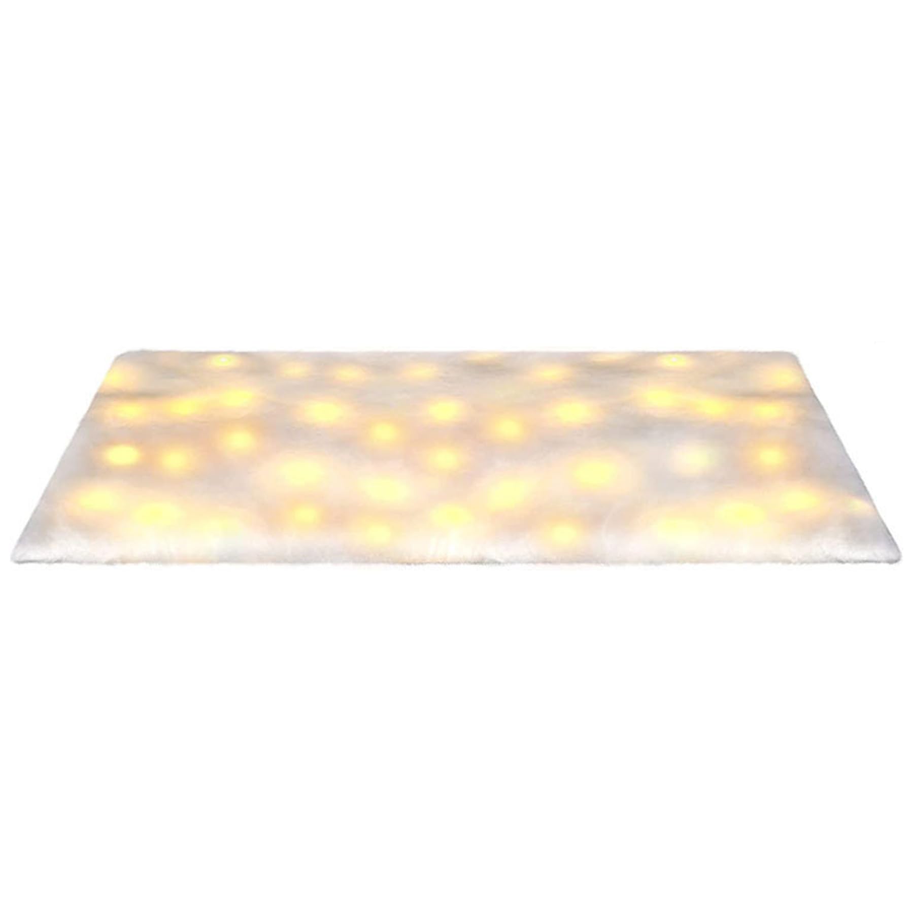 Manta de nieve para árbol de Navidad con luces luces LED de 150x40 cm Hbbgdiy