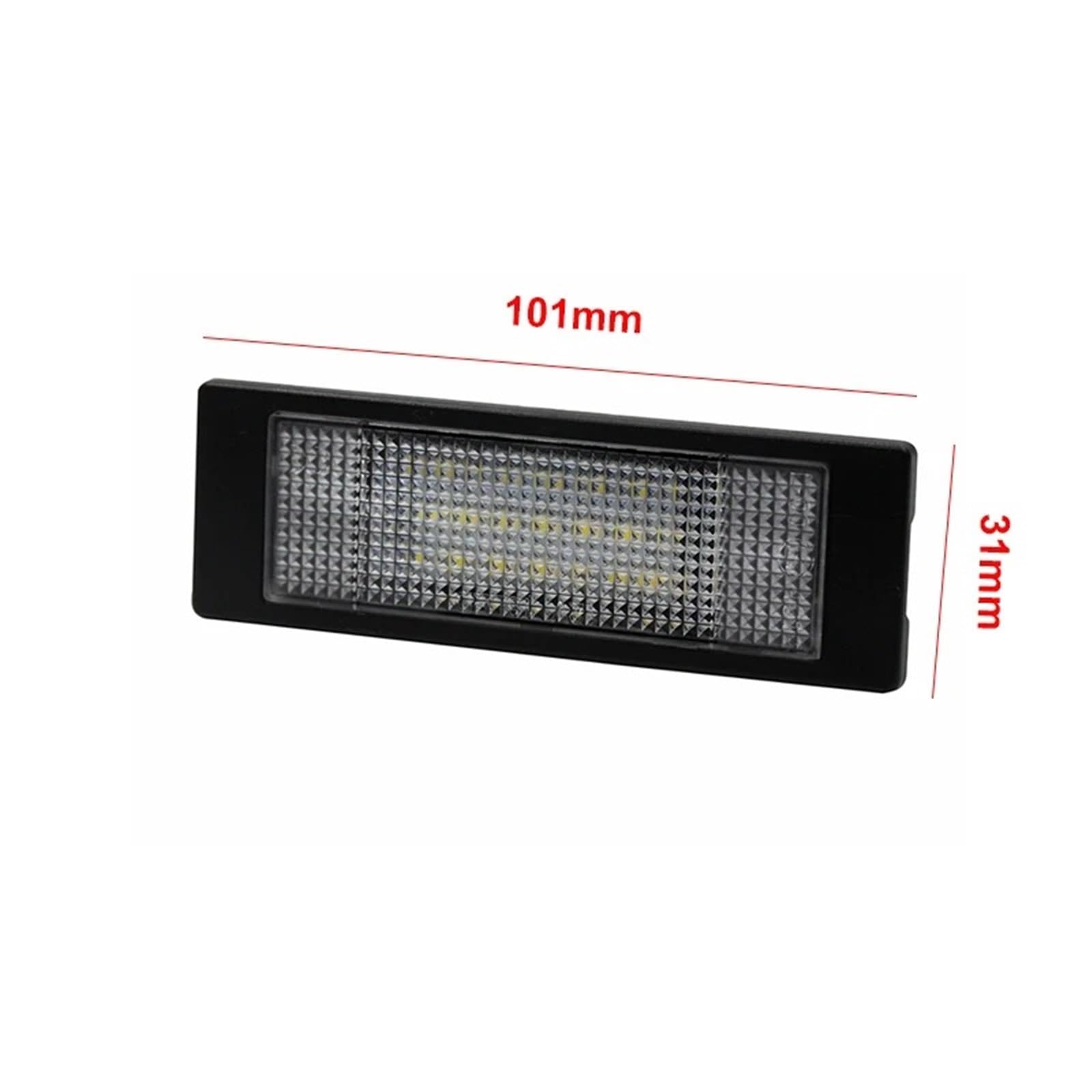 Luz Matrícula Para Alfa Para Romeo Para Fiat Multipla Marea Benzina Diesel Bombillas LED Para Matrícula De Coche Lámpara Blanca CANbus