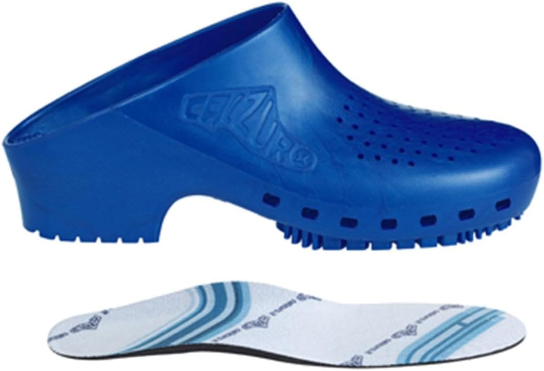 Calzuro Classic S Sanitary Clogs with Holes and Professional Footbed, CE Marked