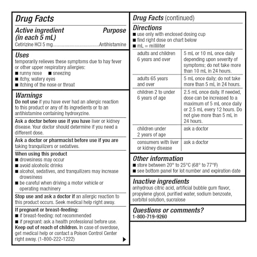 Goodsense B07MSVG378 Children'S All Day Allergy Relief thumb #2