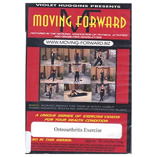 Moving Forward Osteoarthritis Exercises with Violet Huggins