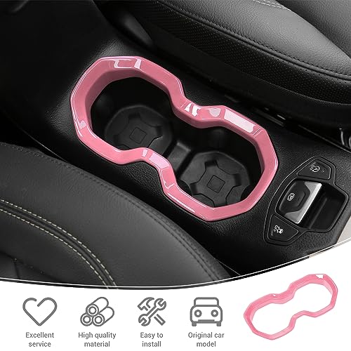 Cubierta para portavasos Jeep Renegade 2016-2023 rosa miniatura 4